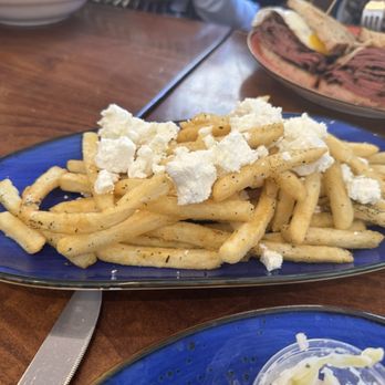 Carnegie Diner - French Fries with feta - Sandwiches Near Me - New York, New York