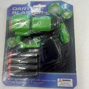 Five Below - Foam dart gun CLEARLY marked $1 which the store refused to honor - Discount Store Near Me - Costa Mesa, California