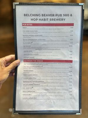 Menu photo 2 Belching Beaver Pub 980 Vista, CA Menu photo 2 Belching Beaver Pub 980 Vista, CA