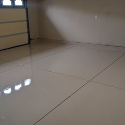 Epoxy Color, first coat Epoxy Color, first coat