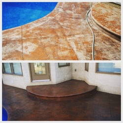 Perry Wellington Painting and Decorating - Concrete Clear Coat