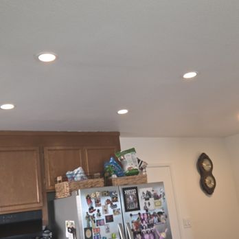 JC Alameda Electrical Inc - Recessed lighting installed (lights on) - Electricians Near Me