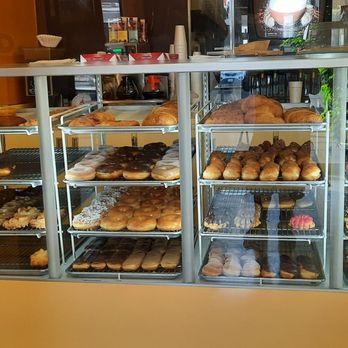 Honey Donuts - a display case full of donuts - Donuts Near Me - Newhall, California