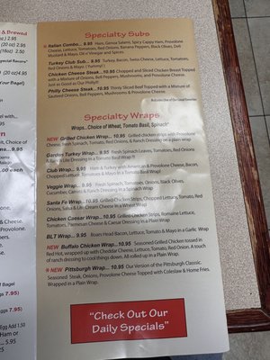 Menu photo 7 Bagel Break Deli Jensen Beach, FL