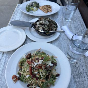 Crosby's Kitchen - Salad, Brussel sprouts, salmon and broccoli - American Near Me - Chicago, Illinois Crosby's Kitchen - Salad, Brussel sprouts, salmon and broccoli - American Near Me - Chicago, Illinois