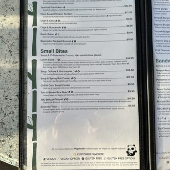 Dharma's Restaurant - Menu - Vegetarian Near Me - Capitola, California