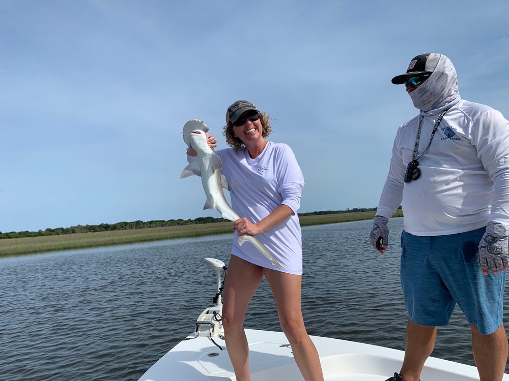 Spartina Tails Charter Fishing Logo