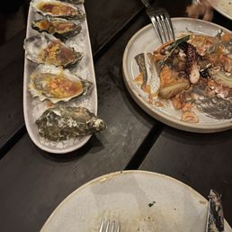 Ostión y Pulpo a la Gallega Ostión y Pulpo a la Gallega