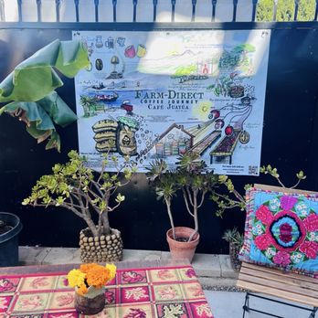 Cafe Juayua - Perfect patio for sitting - Coffee & Tea Near Me - Los Angeles, California