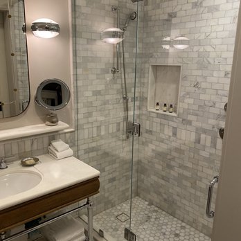 The Beekman, A Thompson Hotel - Vanity shower - Hotels Near Me - New York, New York The Beekman, A Thompson Hotel - Vanity shower - Hotels Near Me - New York, New York