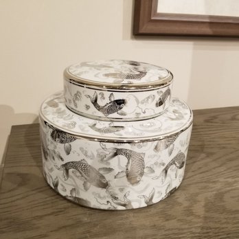 City Home - Silver koi chachkie! - Furniture Stores Near Me - Tamarac, Florida