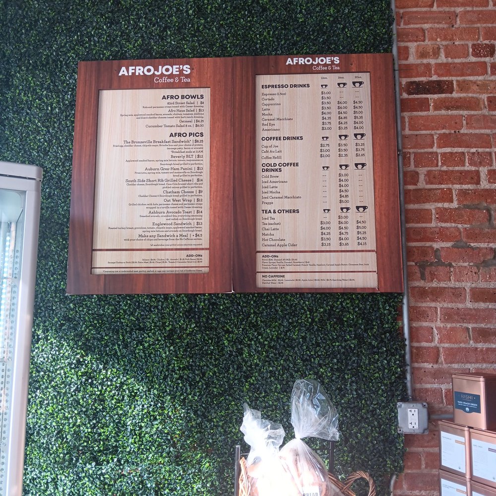 Afro Joe’s Coffee & Tea - Coffee & Tea Near Me - Chicago, Illinois