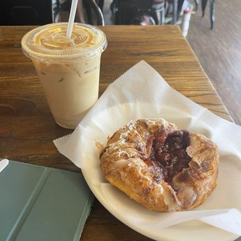 Sojourners - Cherry Danish and Pumpkin Spice Latte - Coffee & Tea Near Me - Denver, Colorado Sojourners - Cherry Danish and Pumpkin Spice Latte - Coffee & Tea Near Me - Denver, Colorado