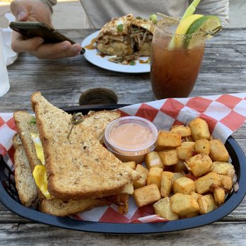 The Hammond's Ferry Larder - Breakfast sandwich with amazing taters - bland drink - Sandwiches Near Me - North Augusta, South Carolina The Hammond's Ferry Larder - Breakfast sandwich with amazing taters - bland drink - Sandwiches Near Me - North Augusta, South Carolina