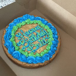 a birthday cake in a box