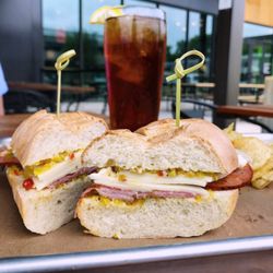The Front Page - Southern Italian Sandwich on a Hoagie