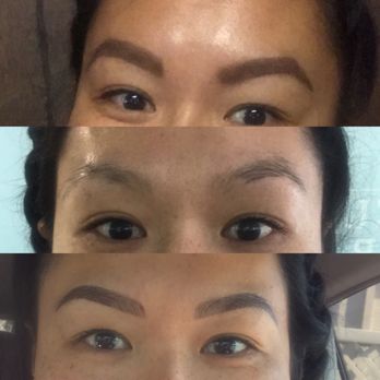 The Makeup School By Sarah Rillon - Circa: 9/2017 Top: My own makeup fill in Middle: Bare Brows Bottom: After FIRST initial appt. - Specialty Schools Near Me - Virginia Beach, Virginia The Makeup School By Sarah Rillon - Circa: 9/2017 Top: My own makeup fill in Middle: Bare Brows Bottom: After FIRST initial appt. - Specialty Schools Near Me - Virginia Beach, Virginia