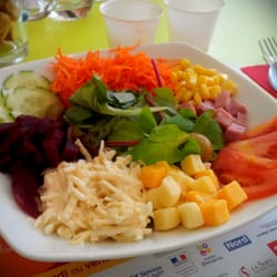O Comptoir des Soupes - Salade de crudités (à 4,5€ à la carte ou dans les formules à 6,5€ et 8€)
