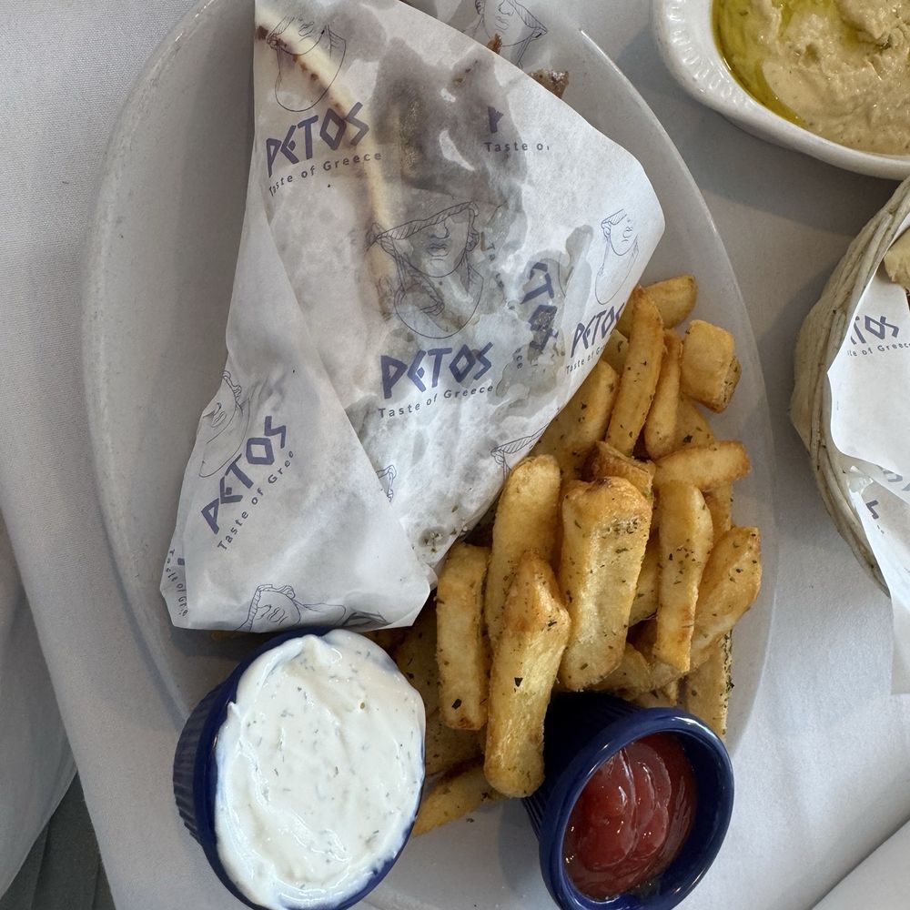Petos - Lamb Gyro with Fries - Greek Near Me - Carmel, Indiana Petos - Lamb Gyro with Fries - Greek Near Me - Carmel, Indiana