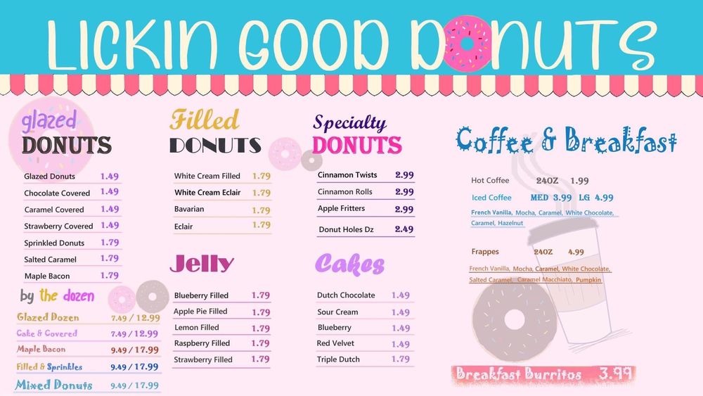 Lickin Good Donuts Logo