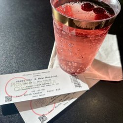 Players Circle Theatre - Signature cocktail for the Vanities musical