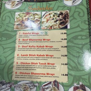 Old Jerusalem Restaurant - Menu - Mediterranean Near Me - San Francisco, California