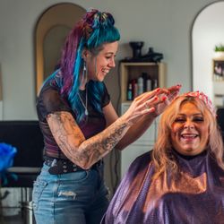 Colourfully You Studio - Hair party fun