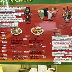 Mi jalisco - Menu