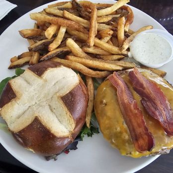 Railroad Station Bar and Grill - Amazing bacon cheese burger. - New American Near Me - Cloverdale, California Railroad Station Bar and Grill - Amazing bacon cheese burger. - New American Near Me - Cloverdale, California