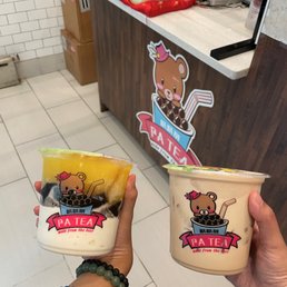 Mango Ice Cream Swirl, Brown Sugar Oolong Milk Tea Mango Ice Cream Swirl, Brown Sugar Oolong Milk Tea