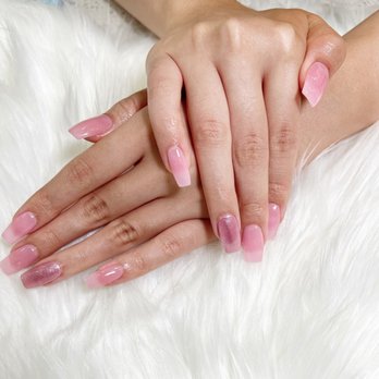 By nail spa - SNS powder tips - Nail Salons Near Me - Brooklyn, New York