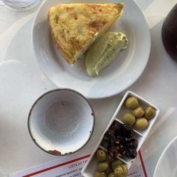 Cafe Madrid - Tortilla Espanola, Aceituans Mixtas - Spanish Near Me - Dallas, Texas