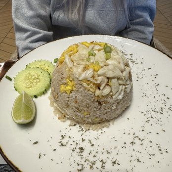 My Home Thai Bistro - Crab Meat Wok Rice - Thai Near Me - Ashburn, Virginia My Home Thai Bistro - Crab Meat Wok Rice - Thai Near Me - Ashburn, Virginia