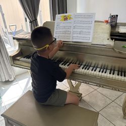 Vivian's Piano Lessons - Evan , 7 playing level 3