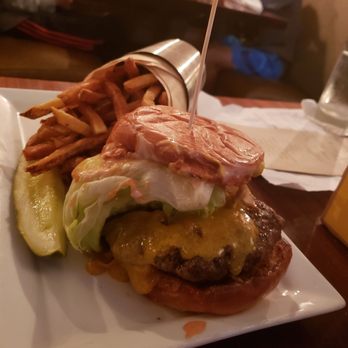 Citizen Burger Bar - Side shot of where do I start on this Bad Boy ??? - Burgers Near Me - Charlottesville, Virginia Citizen Burger Bar - Side shot of where do I start on this Bad Boy ??? - Burgers Near Me - Charlottesville, Virginia