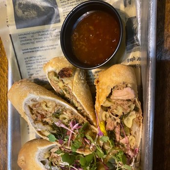 7th + Grove - Collard green egg rolls - Southern Near Me - Tampa, Florida