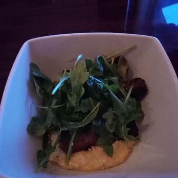 Circa 81 - Pork belly with cheese grits. - Tapas/Small Plates Near Me - Morehead City, North Carolina