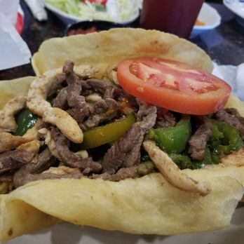 Cantina Caramba! - Beef and chicken taco salad - Mexican Near Me - Jacksonville, Florida