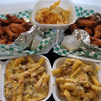 The Munchie Man - Hot Wings, Loaded Fries, and a side of Macaroni - Food Trucks Near Me The Munchie Man - Hot Wings, Loaded Fries, and a side of Macaroni - Food Trucks Near Me