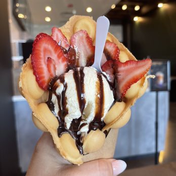 YI CHA - Tea and Coffee - Bubble Egg Waffle ummmm delicious! Wow! - Coffee & Tea Near Me - Spring, Texas YI CHA - Tea and Coffee - Bubble Egg Waffle ummmm delicious! Wow! - Coffee & Tea Near Me - Spring, Texas