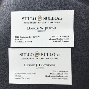 Sullo & Sullo - Sullo & Sullo to fight your cases! - Criminal Defense Law Near Me - Houston, Texas Sullo & Sullo - Sullo & Sullo to fight your cases! - Criminal Defense Law Near Me - Houston, Texas