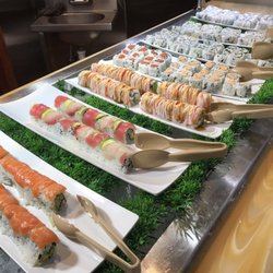 Eastern Buffet - Sushi buffet. 1pm and nicely stocked
