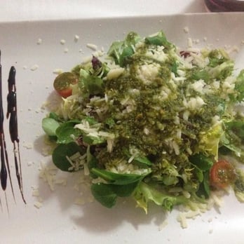 Amayra - appetizer choice from their pre fixe dinner: a parmesan salad - Mediterranean Near Me - Madrid, M