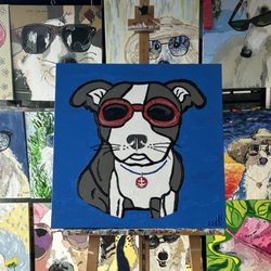 Beachdog Daycare. Their taste in custom art is cutting edge and exceptional.