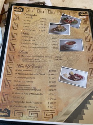 Menu photo 1 Restaurant Yax Beh Uxmal, YUC