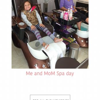 Elena Nail Spa - Me and MoM Spa Day, she is so adorable. - Nail Salons Near Me - Newton, North Carolina