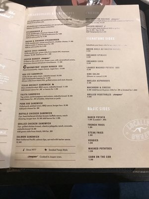 Menu photo 7 Great American Steakhouse El Paso, TX Menu photo 7 Great American Steakhouse El Paso, TX