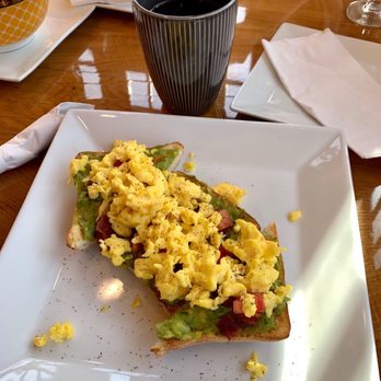 Charlotte's Coffee House - Bacon Tomato Avocado Toast & the medium roast Drip Coffee! - Coffee & Tea Near Me - Dubuque, Iowa Charlotte's Coffee House - Bacon Tomato Avocado Toast & the medium roast Drip Coffee! - Coffee & Tea Near Me - Dubuque, Iowa