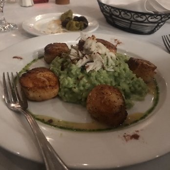 Barka - Dayboat Scallops - pardon my fork, started eating and then thought this is just delicious - photo worthy - Seafood Near Me - Mountain Lakes, New Jersey