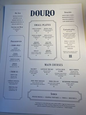 Menu photo 7 Douro Portland, ME